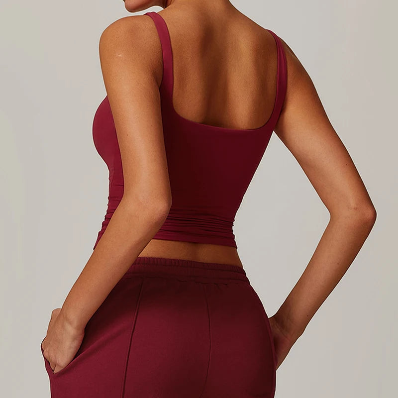 Square Neck Sports vest
