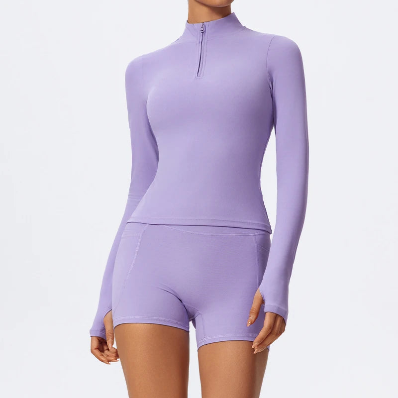 Long Sleeve Workout Suit