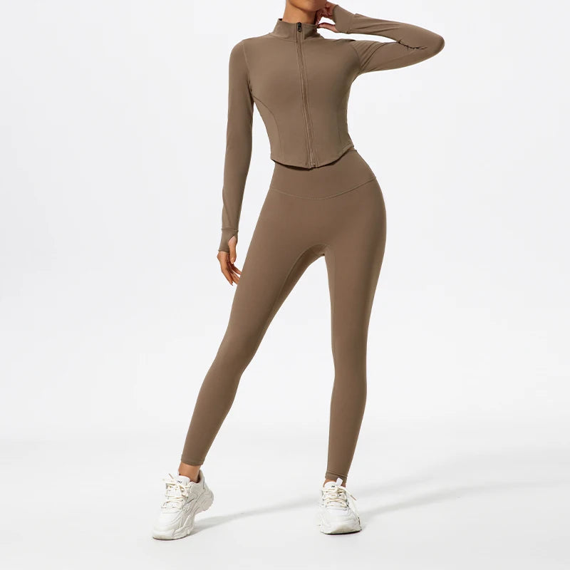 Long Sleeve Gym Set