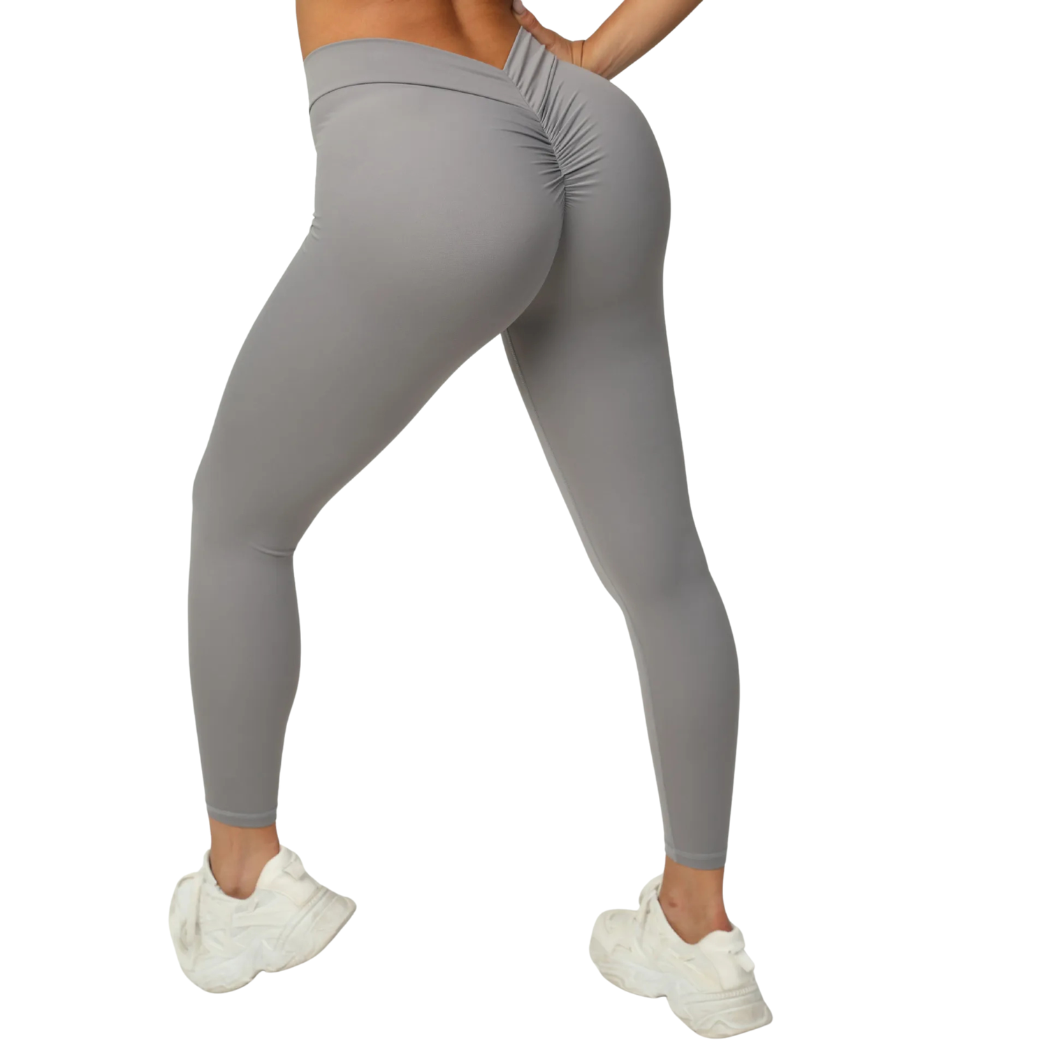 V-Back Scrunch Butt Leggings