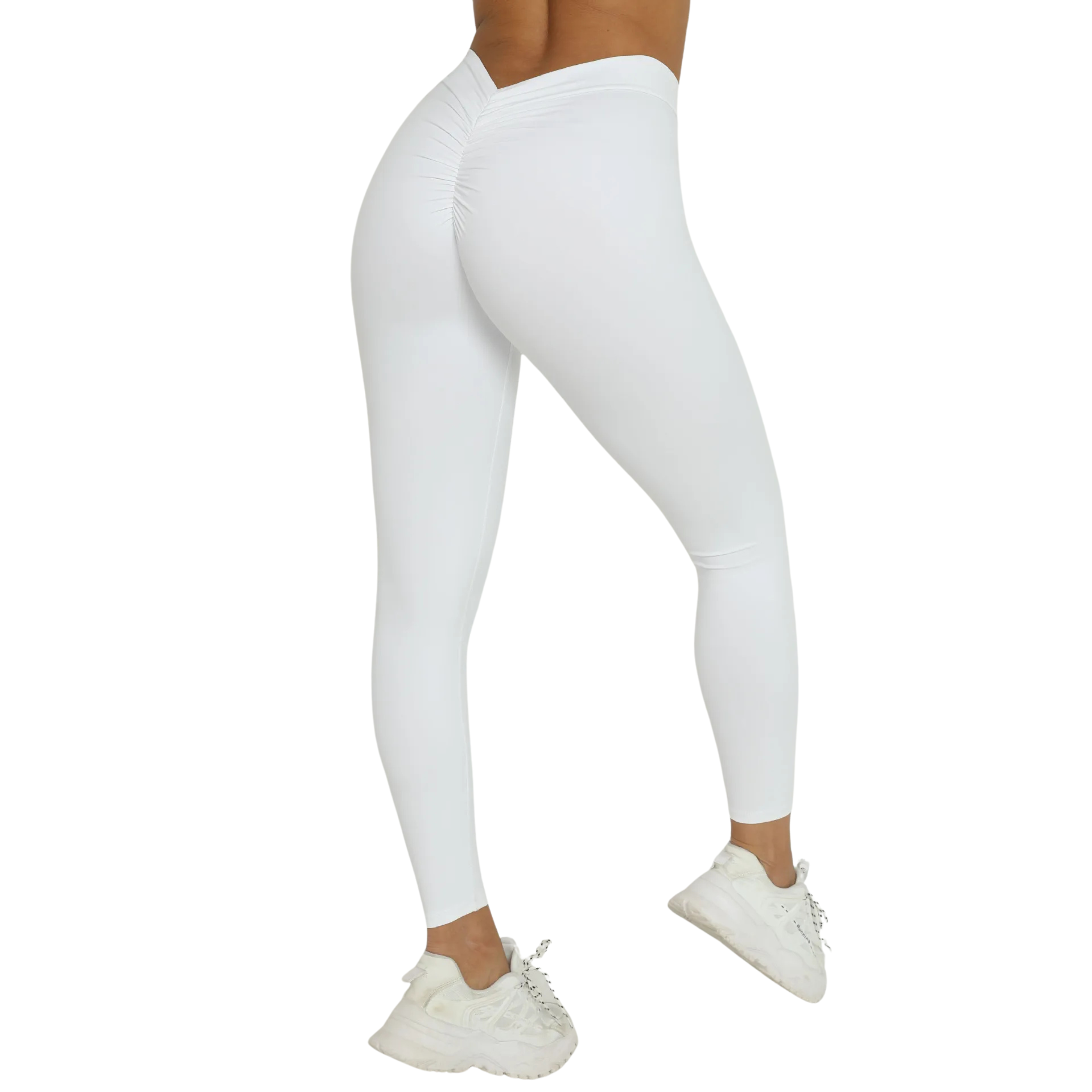 V-Back Scrunch Butt Leggings