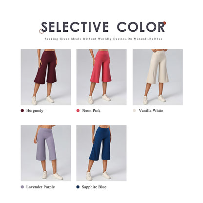 Kobra Pretty Loose™ Wide-Leg Capri Pants