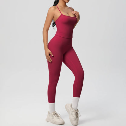 Halter Yoga Top Set