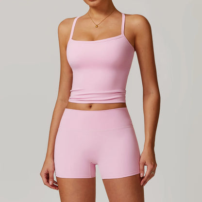 SoftMove Yoga Shorts Set