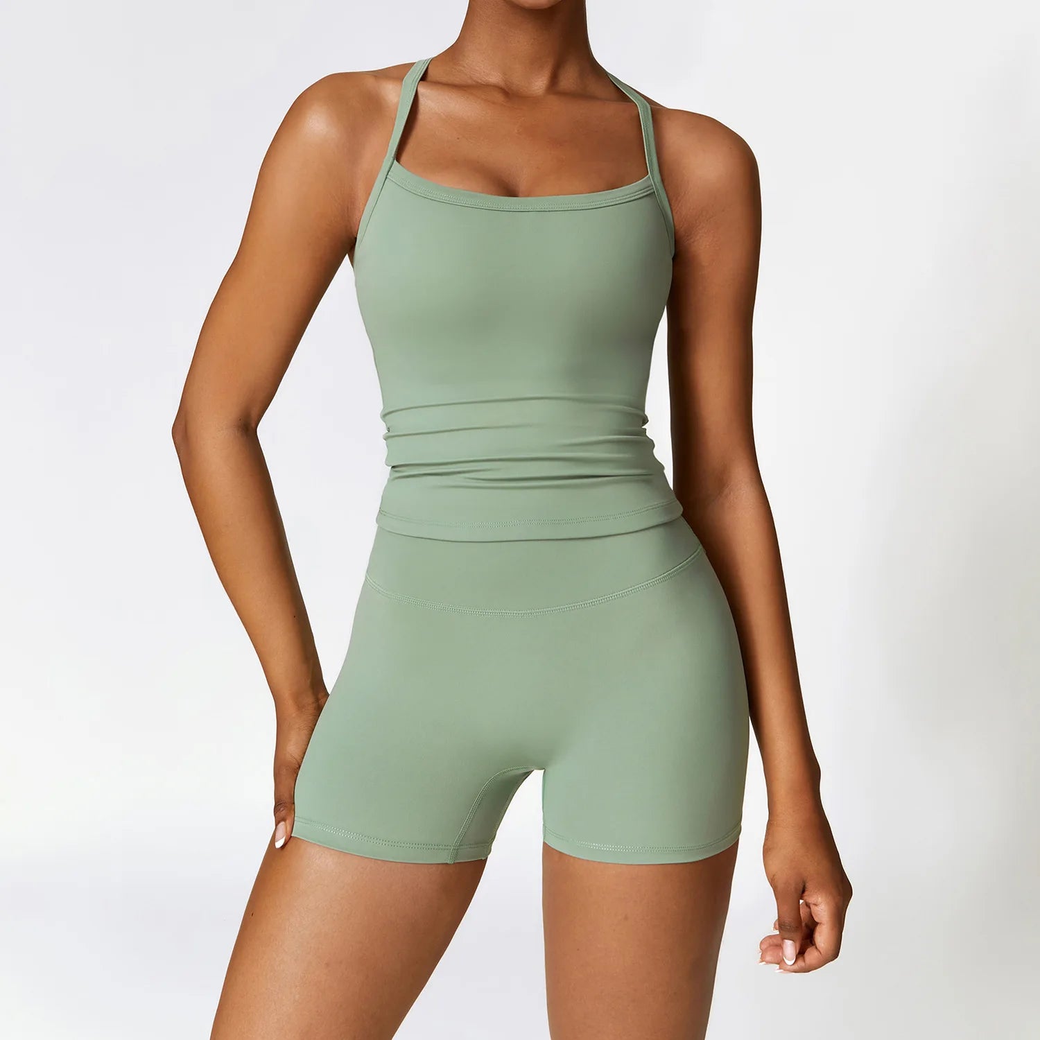 SoftMove Yoga Shorts Set