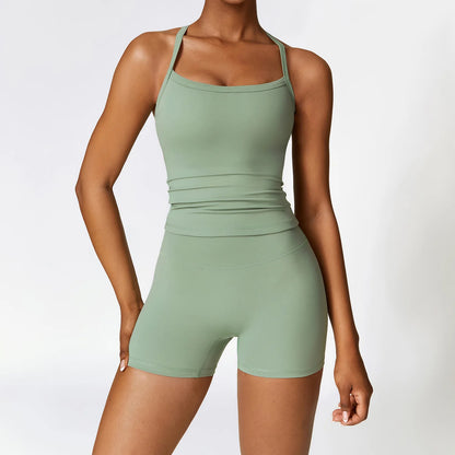 SoftMove Yoga Shorts Set