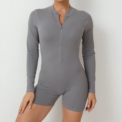 V Back Scrunch Suit