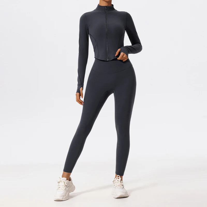 Long Sleeve Gym Set