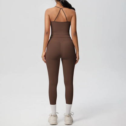 Halter Yoga Top Set