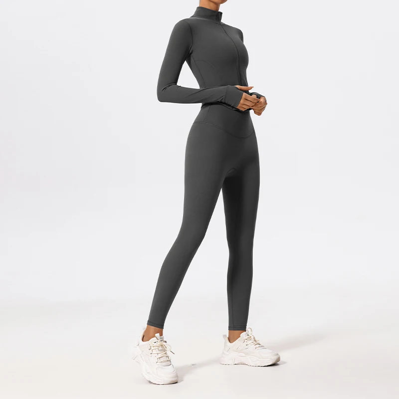 Long Sleeve Gym Set