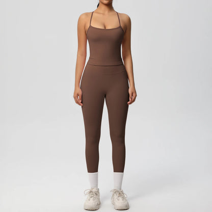 Halter Yoga Top Set