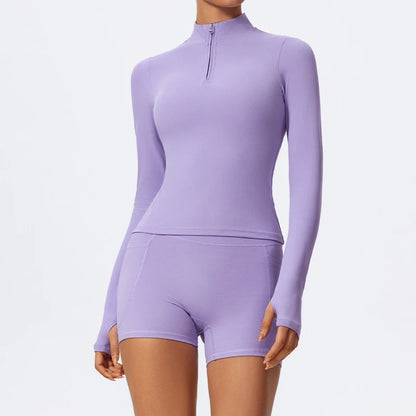 Long Sleeve Workout Suit