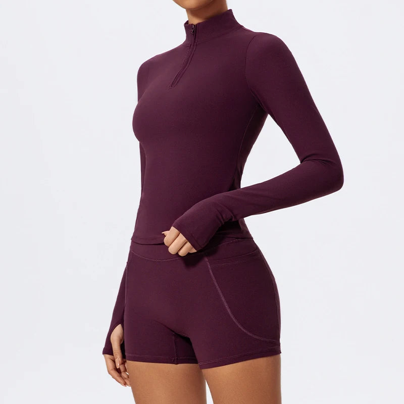 Long Sleeve Workout Suit