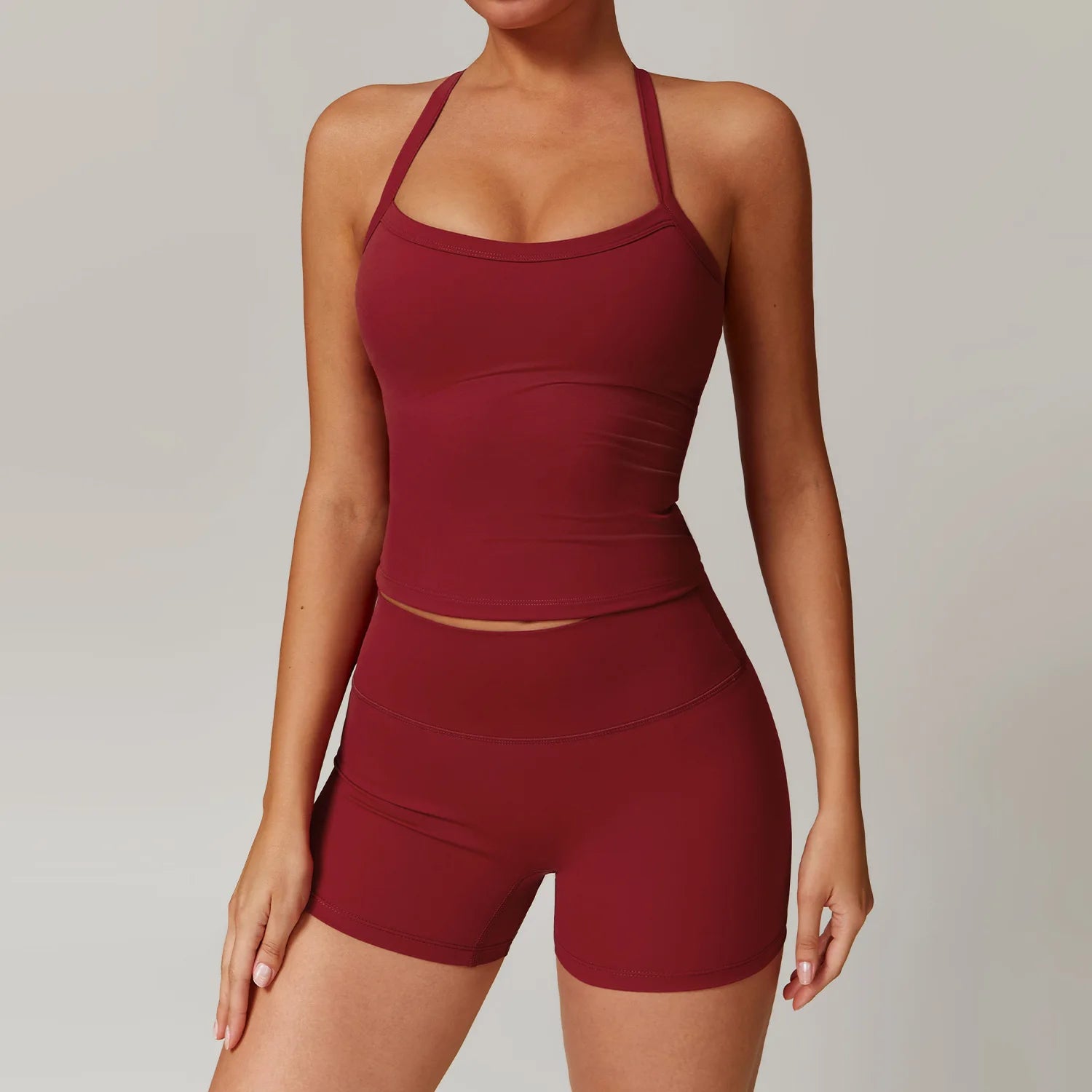 SoftMove Yoga Shorts Set