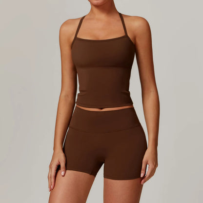 SoftMove Yoga Shorts Set