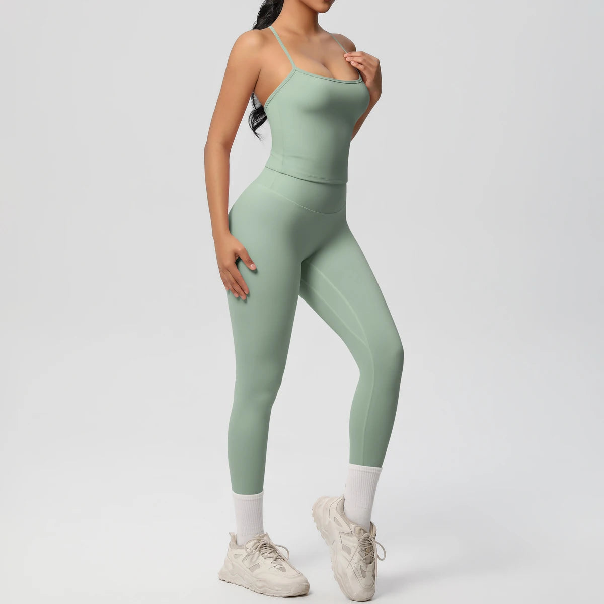 Halter Yoga Top Set