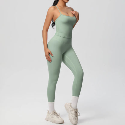 Halter Yoga Top Set