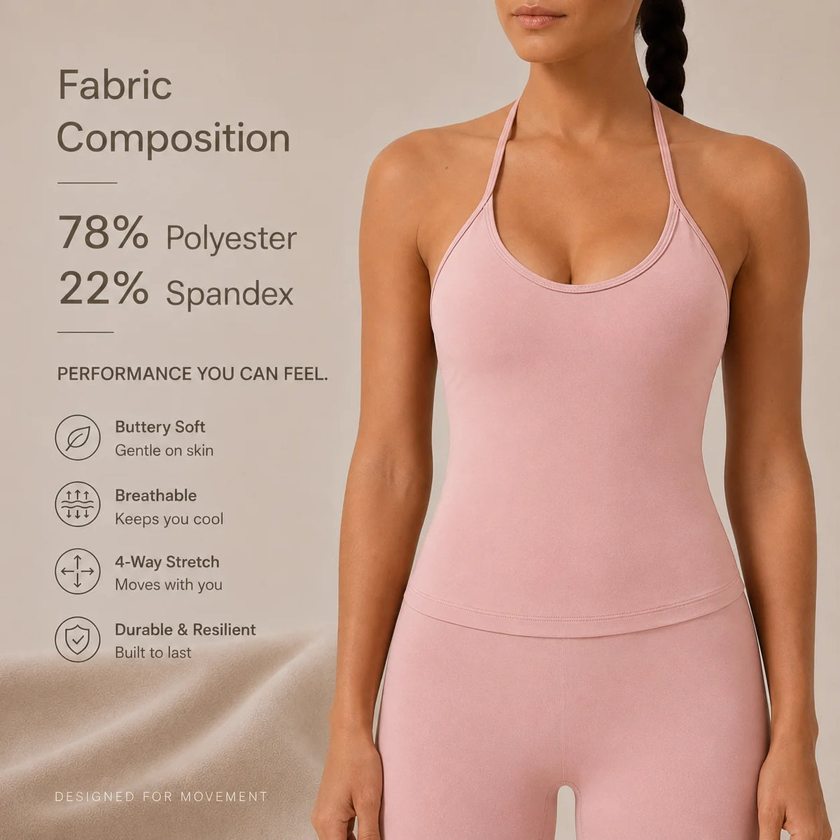 Kobra Tempt™ Halter Sports Bra