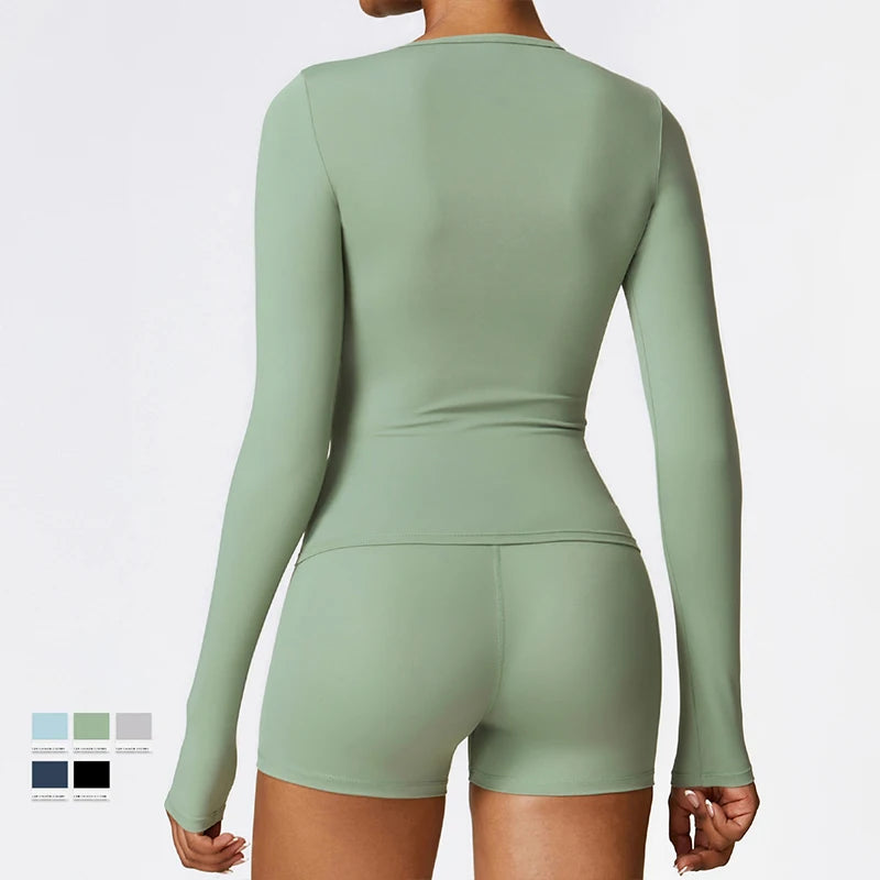 Kobra Aura™ Long Sleeve Sculpt Top
