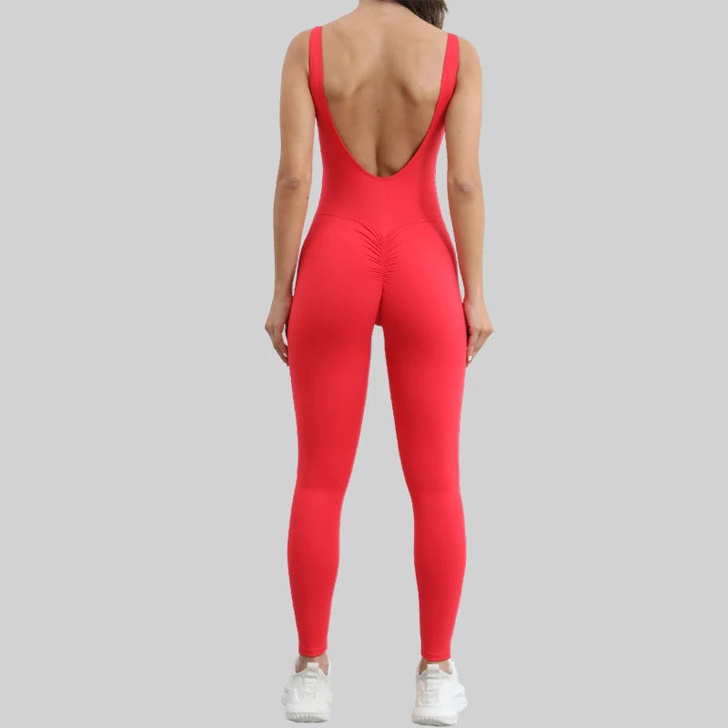 Scrunch Workout Jumpsuit